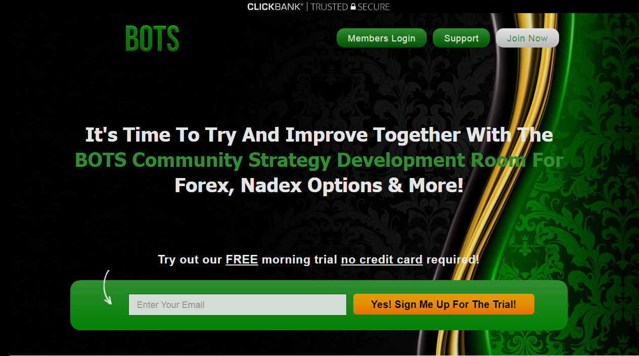 Bots Live Trading Room Review USA 2021